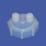 110 mm Transfer Closure, (2) 1/4" OD Tube Ports 600-110-28