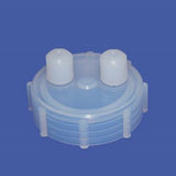 70 mm Transfer Closure, (2) 1/4" OD Tube Ports 600-070-28